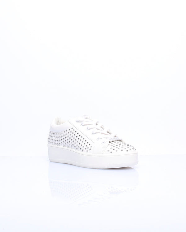 Scarpe Donna Steve Madden BADIE WHITE W STUDS BADIEWHITE W STUDS Steve Madden