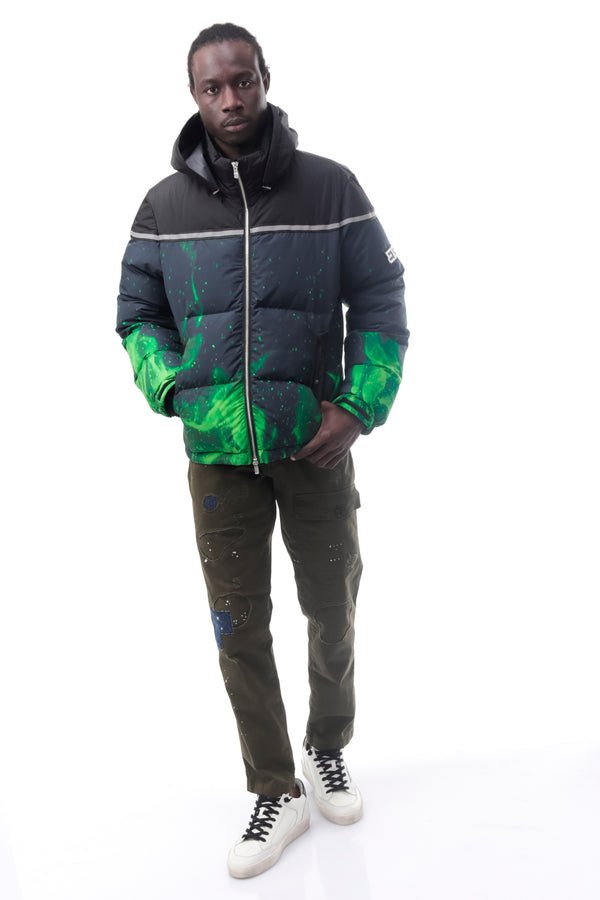 Giubbino Uomo 313 6DM112 GREEN FLAMES 6DM112GREEN FLAMES 313
