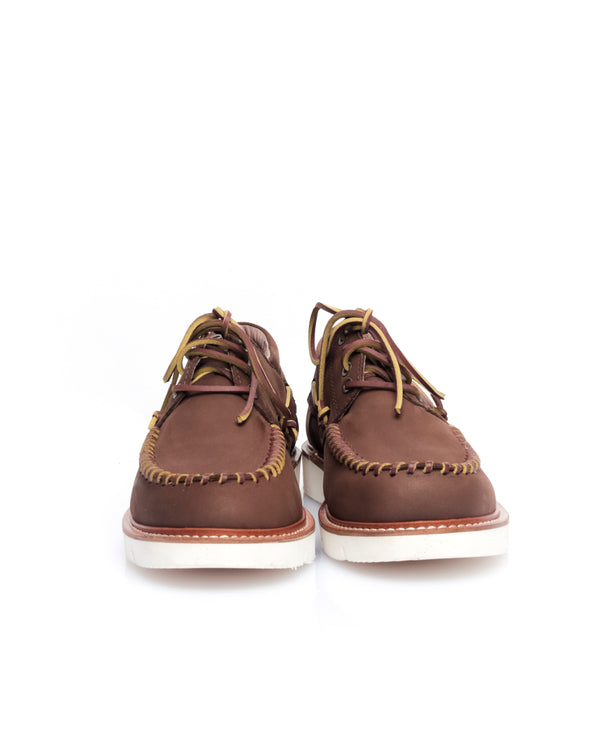 Scarpe Uomo Kjore Project BOAT BROWN - TFNY Boutique