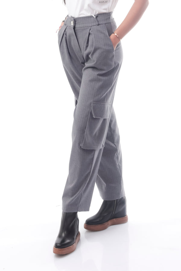 Pantalone Donna Maryley B590 48 GRIGIO B590 48GRIGIO Maryley