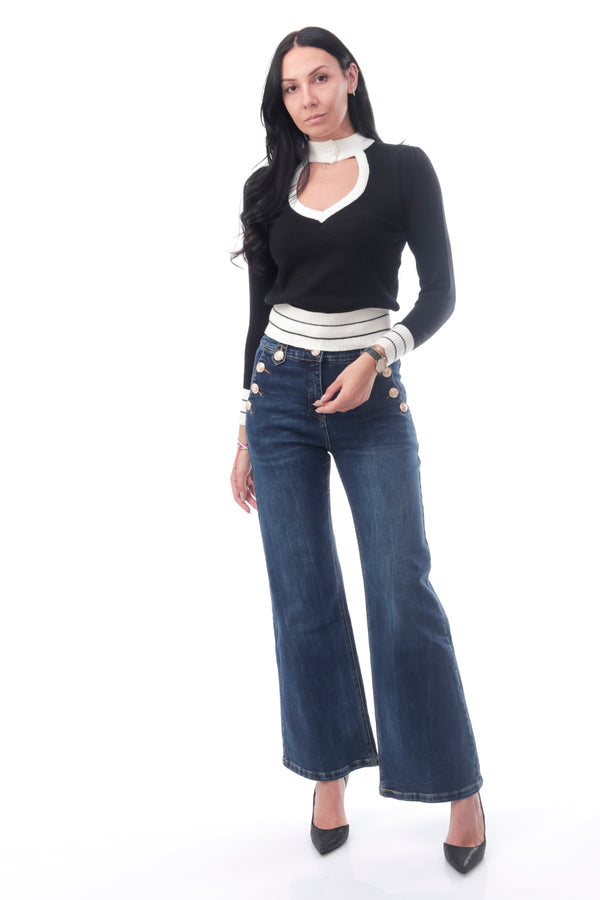 Maglia Donna No Secrets NS236 NERO NS236 NERO No Secrets 