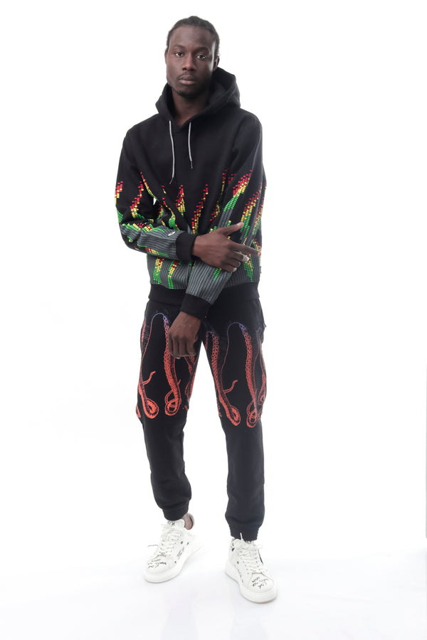 Felpa Uomo Octopus 22WOSH15 BLACK 22WOSH15BLACK Octopus