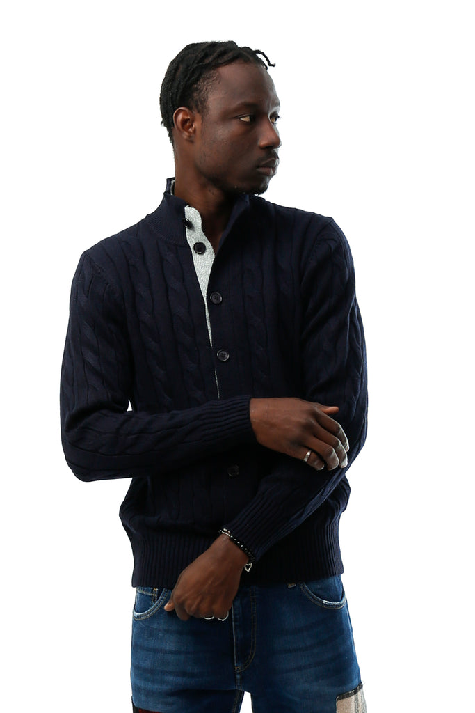 Maglia Uomo Blu Cashmere 4719 1210 4719 1210 Blu Cashmere 