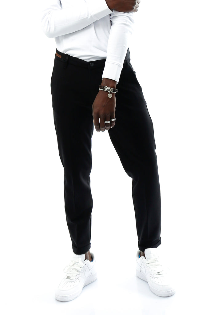 Pantalone Uomo Designers 01 MP1617 NERO - TFNY Boutique