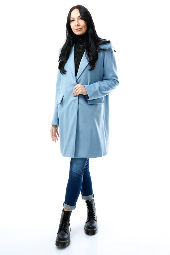 Cappotto Donna Front Street 8 30026 AZZURRO 30026AZZURRO Front Street 8