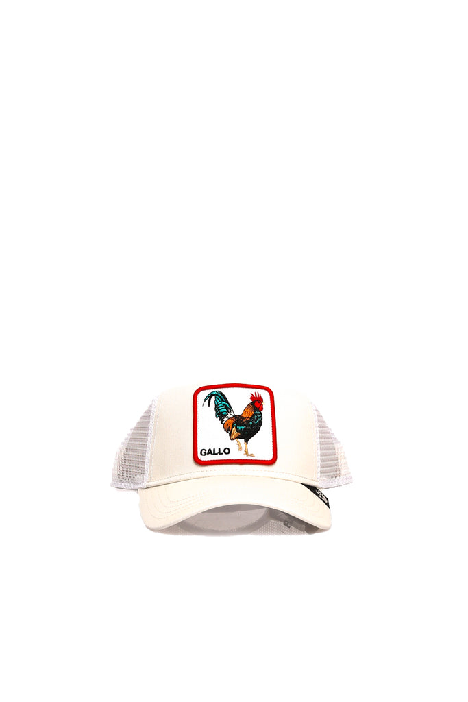 Cappello Unisex Goorin Bros. ANIMAL CAP COCK WHITE ANIMAL CAP COCK WHITE Goorin Bros. 