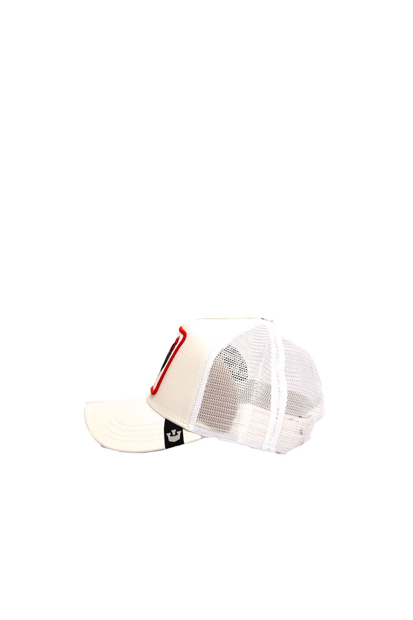 Cappello Unisex Goorin Bros. ANIMAL CAP COCK WHITE ANIMAL CAP COCK WHITE Goorin Bros. 
