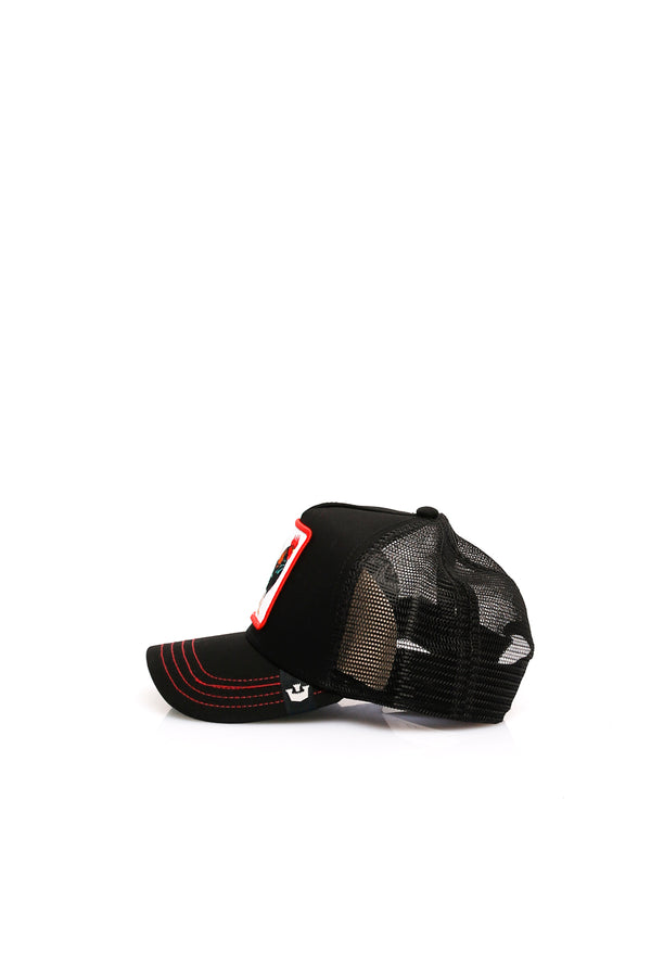 Cappello Unisex Goorin Bros. ANIMAL CAP COCK BLACK