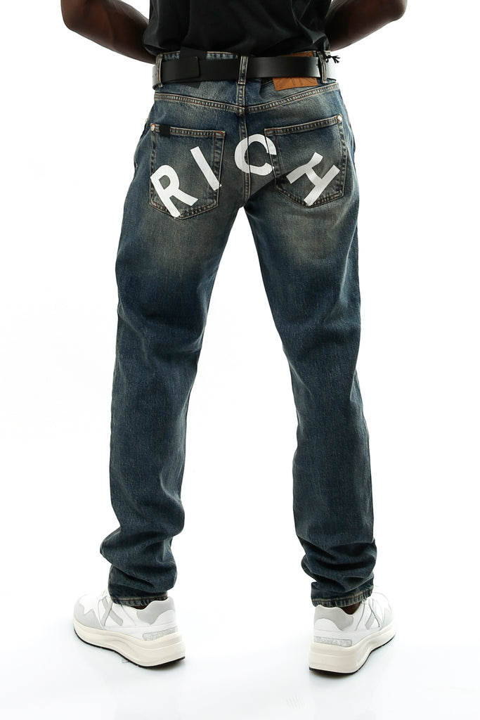 Jeans Uomo John Richmond RMA23237JEPG DBLUE WHT