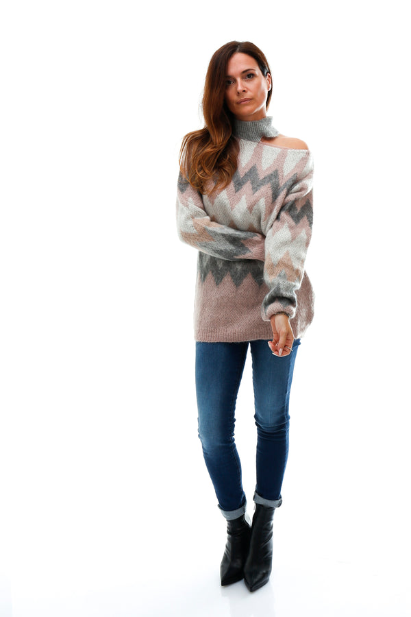 Maglia Donna Kaos jeans PIJLT029 8040 PIJLT0298040 Kaos jeans