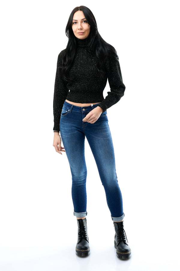 Maglia Donna Le Voliere M404B S&B M404BS&B Le Voliere