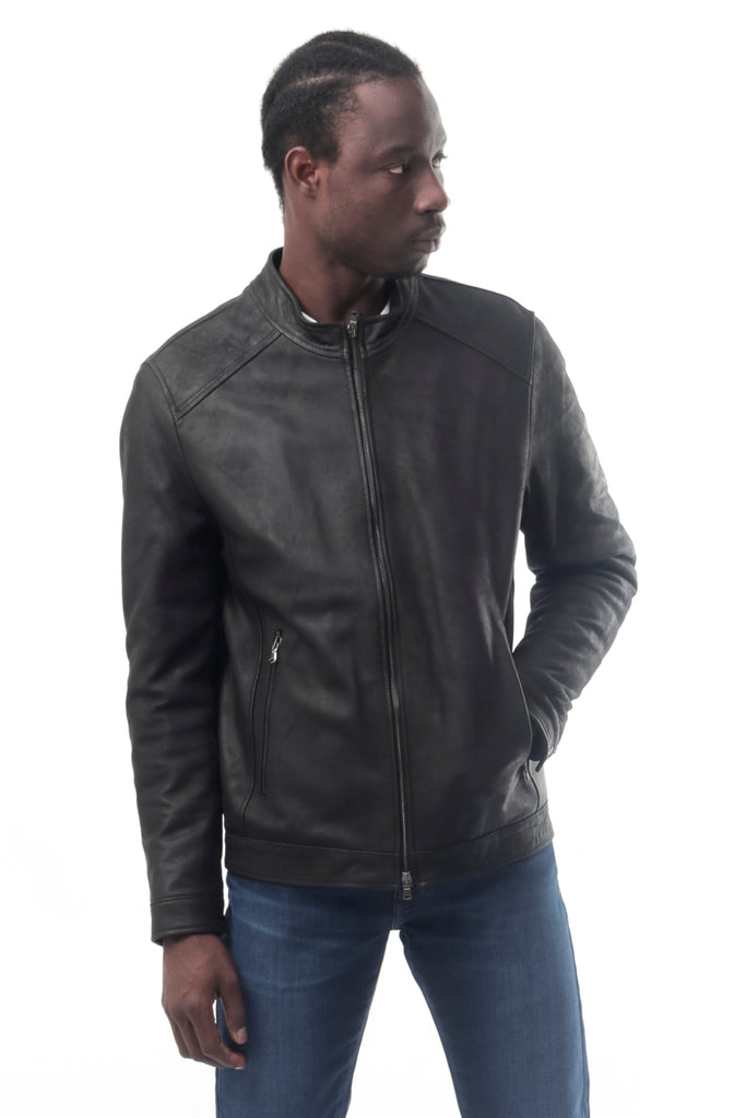 Giubbino Uomo Minoronzoni 16J21 NERO 16J21NERO Minoronzoni