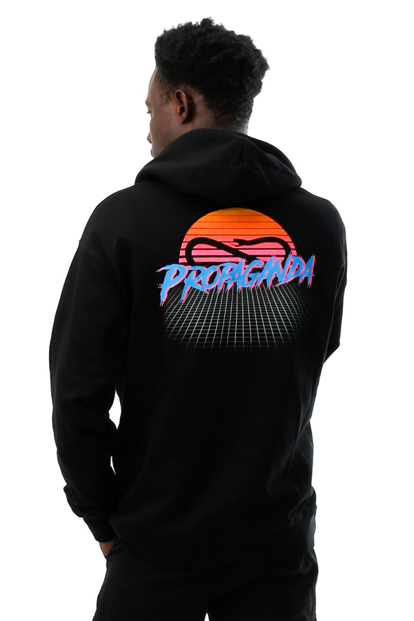 Felpa Uomo Propaganda FE275 BLACK FE275 BLACK Propaganda 