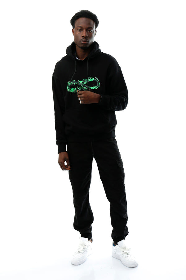 Felpa Uomo Propaganda FE301 BLACK FE301BLACK Propaganda