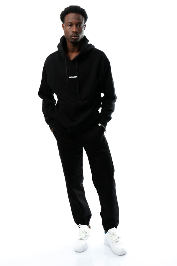 Felpa Uomo Propaganda FE319 BLACK FE319 BLACK Propaganda 
