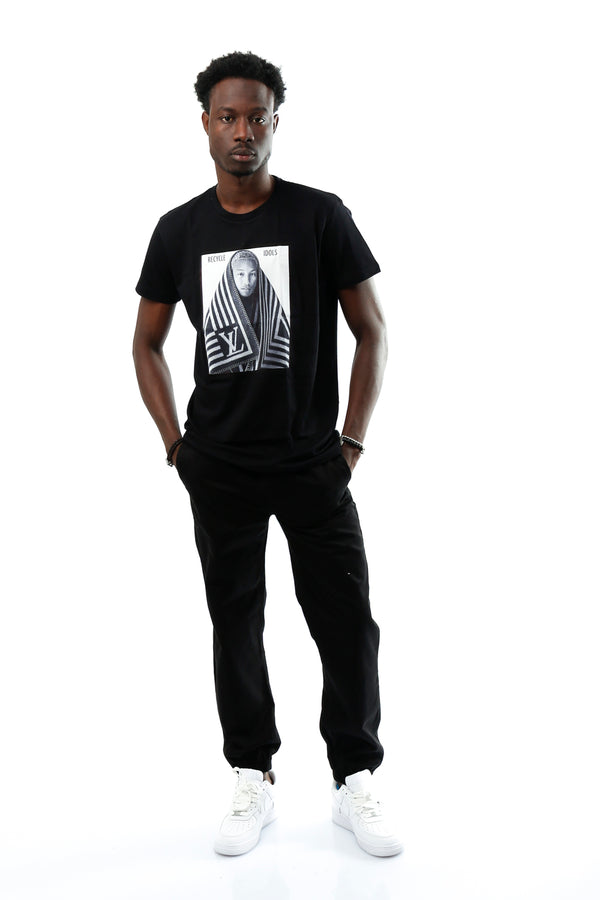 T-shirt Unisex Recycle idols TU BK 3220  TU BK3220 Recycle idols