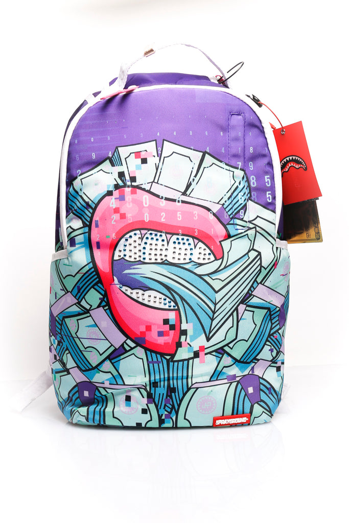 Sprayground DIGITAL MONEY LIPS BACKPACK910B5398NSZ