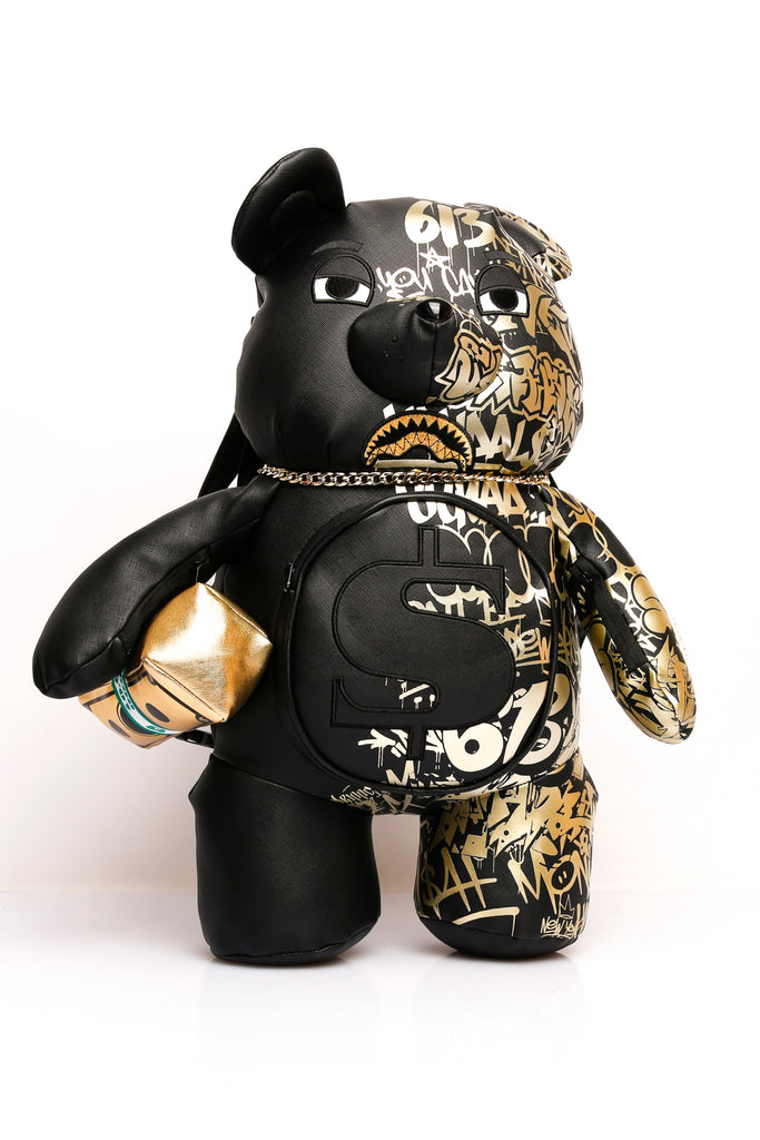 Sprayground HALF GRAFF GOLD BEAR BACKPACK910B5538NSZ