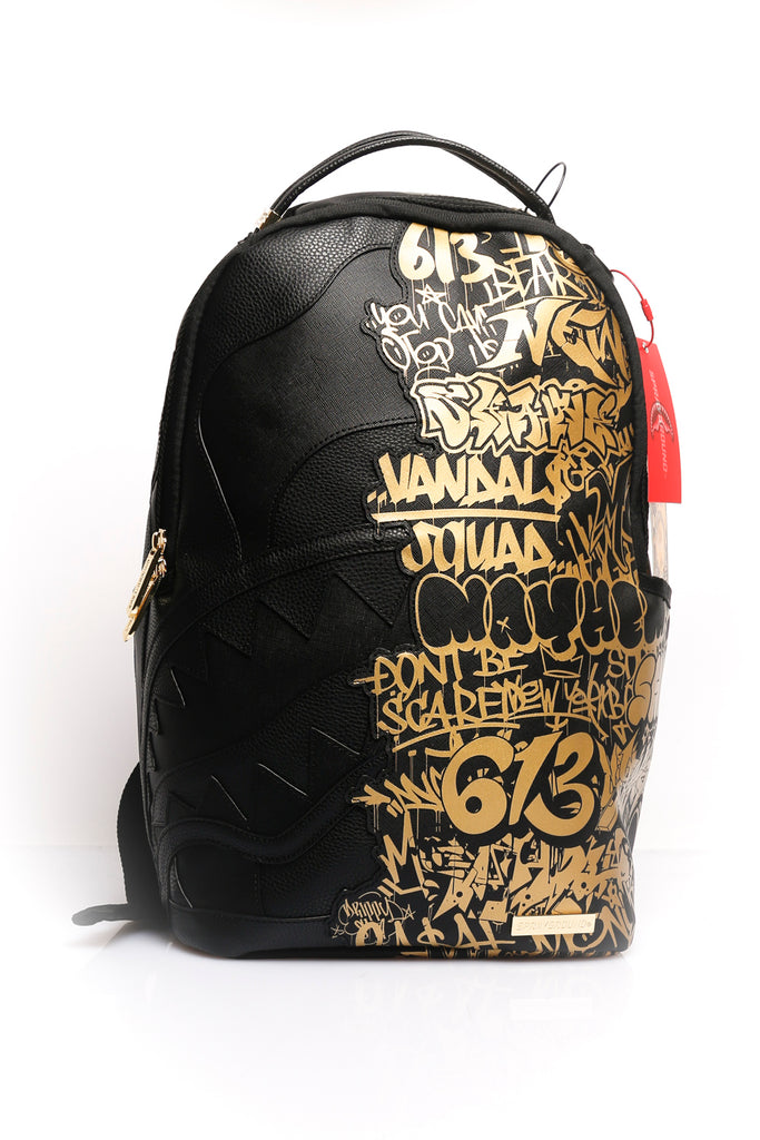 Sprayground HALF GRAFF GOLD DLXSV BACKPACK DUFFLE910B5452NSZ