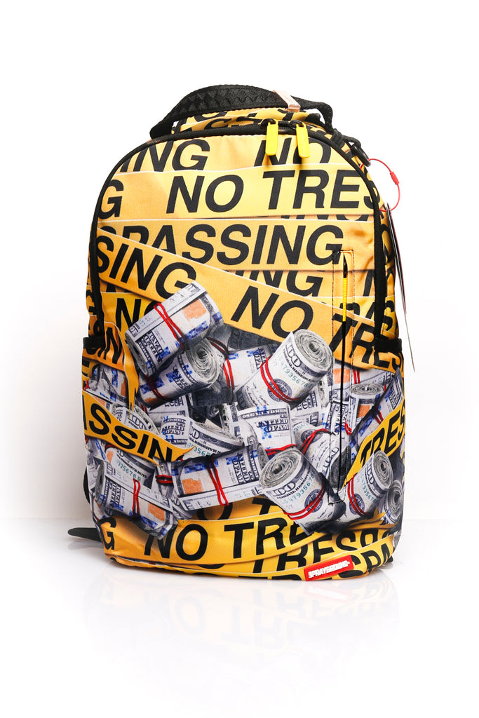 Sprayground NO TRESPASSING MONEY DLXSR BACKPACK910B5371NSZ