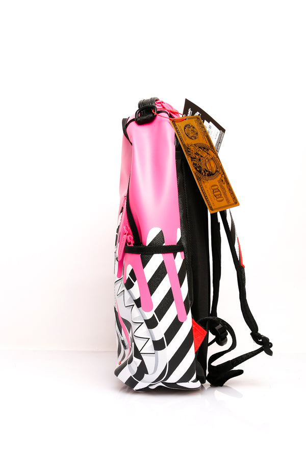 Sprayground SHARKMOUTH PINK DRIPS DLXSVF BACKPACK910B4800NSZ