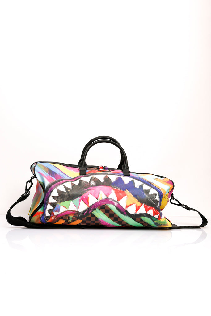 Sprayground SHARKS IN PAINT LARGE DUFFLE910D5580NSZ