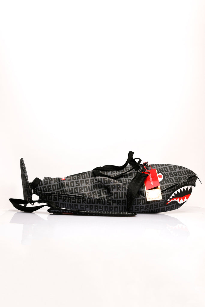 Borsa Unisex Sprayground SPLIT INFINITY CHECK SHARK SHAPED DUFFLE 910D5614NSZ  SPLIT INFINITY CHECK SHARK SHAPED DUFFLE910D5614NSZ Sprayground