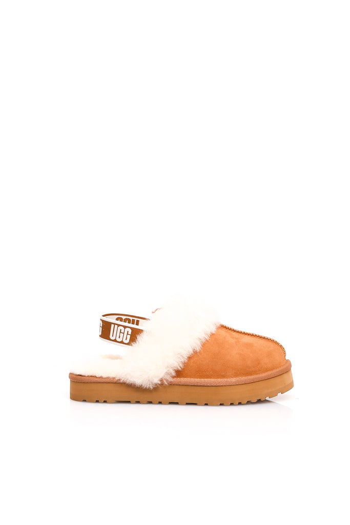 Ciabatta Bambino Ugg K FUNKETTE 1130395K CHESTNUT K FUNKETTE 1130395K CHESTNUT Ugg 