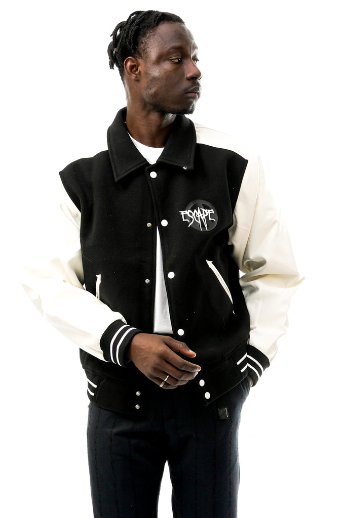 Giubbino Uomo Acupuncture PANDA VARSITY BLACK PANDA VARSITYBLACK Acupuncture