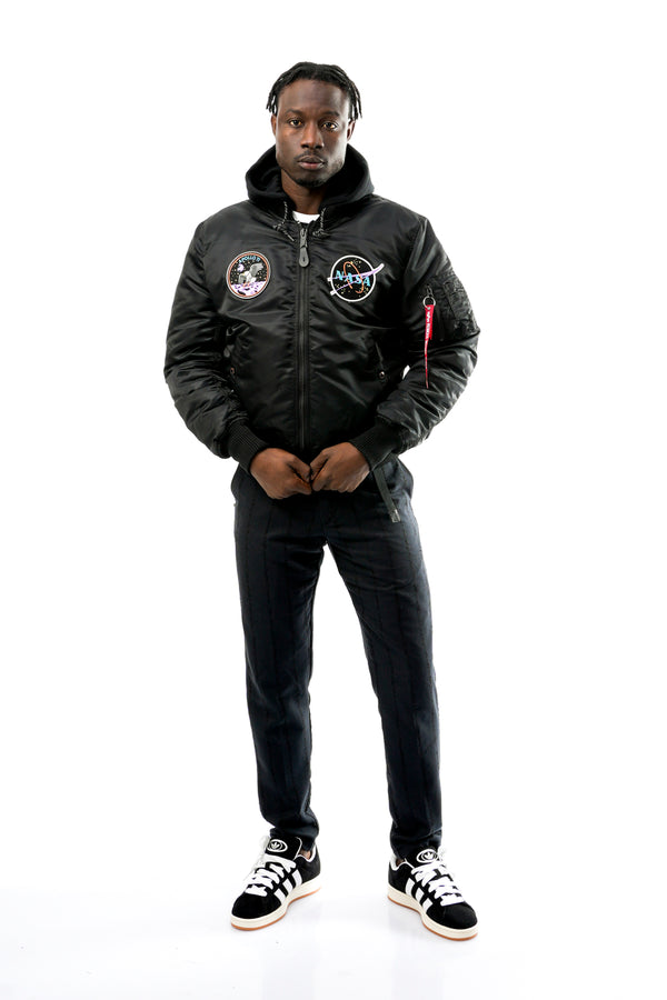 Giubbino Uomo Alpha industries 108108AI 03 BLACK 108108AI03 BLACK Alpha industries