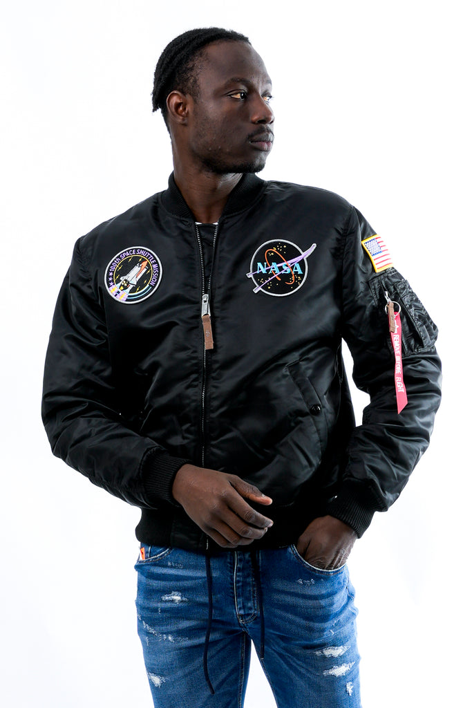 Giubbino Uomo Alpha industries 166107AI 212 BLACK/LILAC 166107AI212 BLACK/LILAC Alpha industries