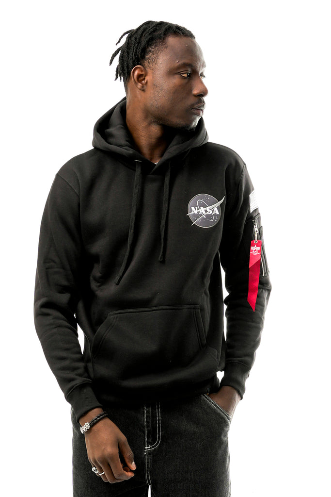 Felpa Uomo Alpha industries 178317AI 03 BLACK 178317AI 03 BLACK Alpha industries 