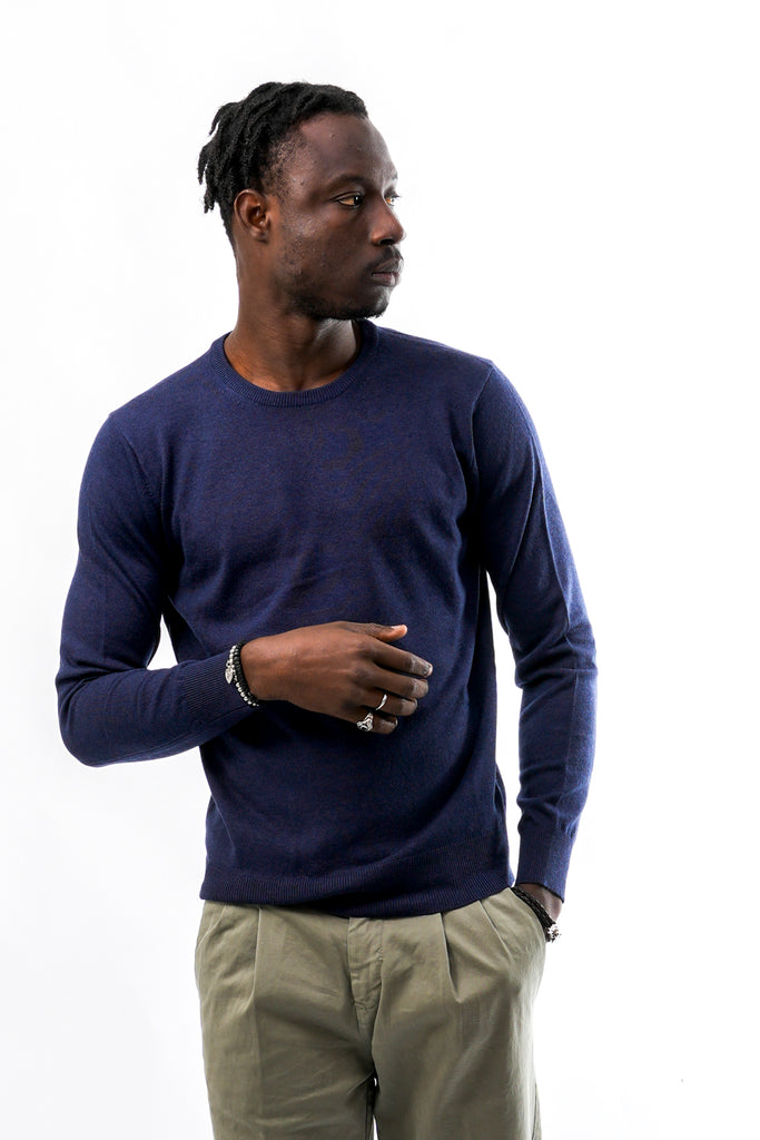 Maglia Uomo Blu Cashmere IU401 1210C IU4011210C Blu Cashmere