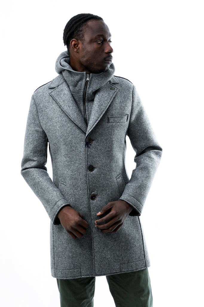 Cappotto Uomo Bob ANDY347 TRT347 CENERE ANDY347 TRT347CENERE Bob