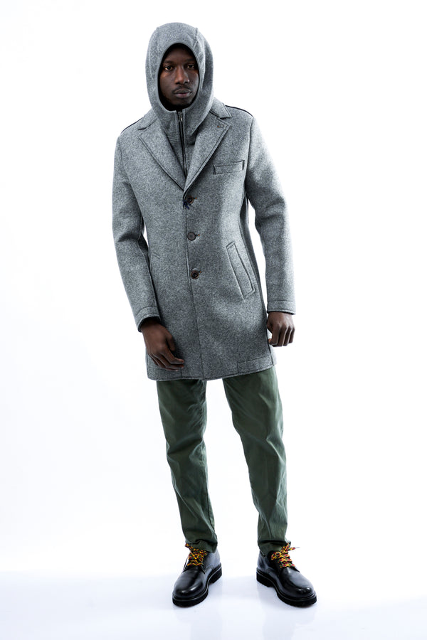 Cappotto Uomo Bob ANDY347 TRT347 CENERE ANDY347 TRT347CENERE Bob