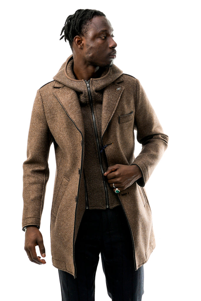 Cappotto Uomo Bob ANDY347 TRT347 MORO ANDY347 TRT347MORO Bob