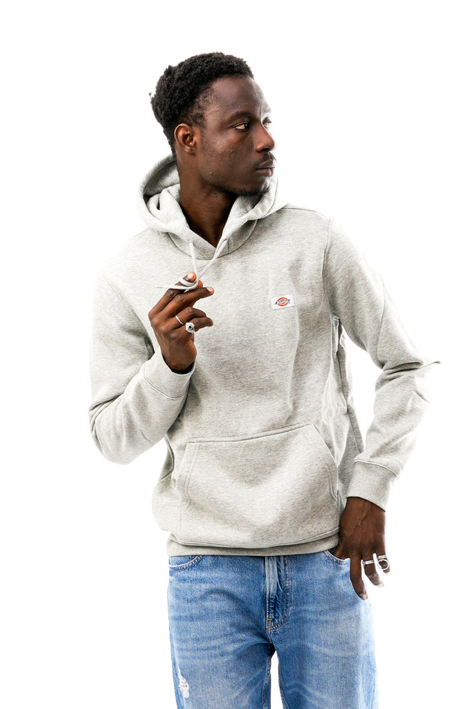 Felpa Uomo Dickies OAKPORT HOODIE GREY MELANGE