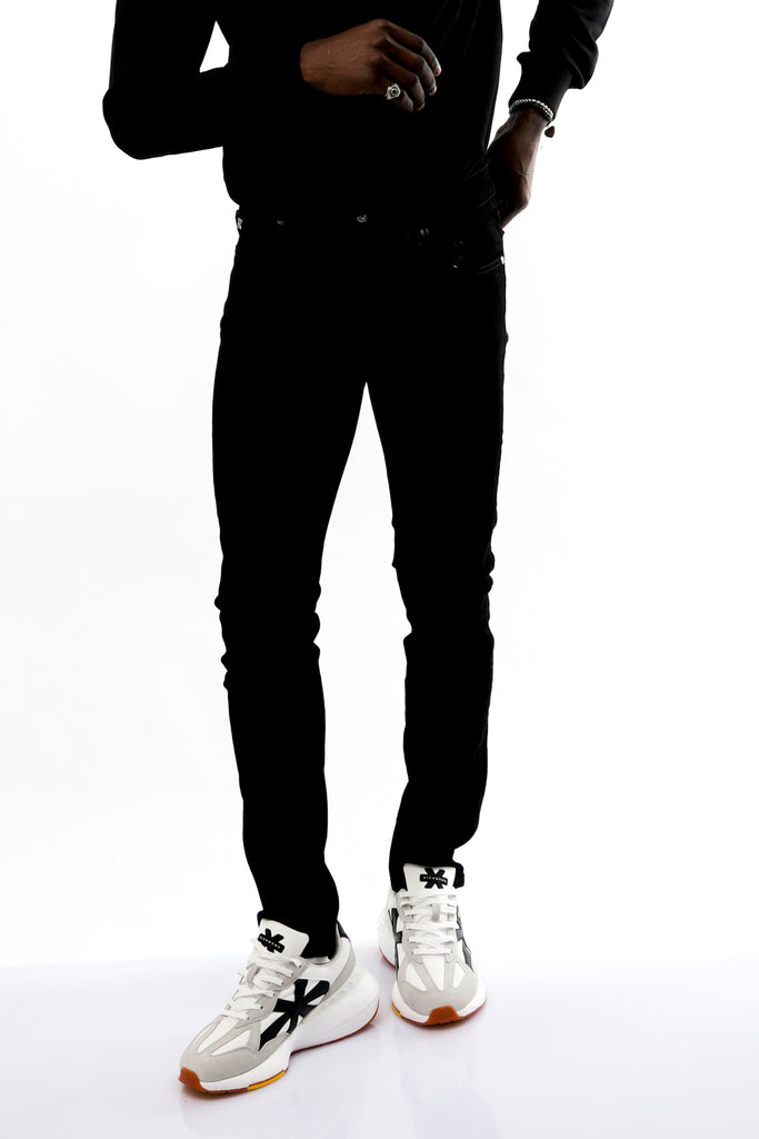 Jeans Uomo John Richmond RMA23163JE DENIM BLACK RMA23163JEDENIM BLACK John Richmond