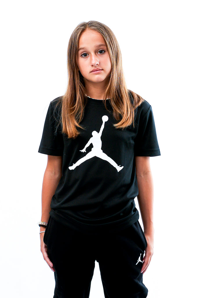 T-shirt Bambino Jordan JDB JUMPMAN LOGO DF TEE 954293 023 JDB JUMPMAN LOGO DF TEE 954293023 Jordan