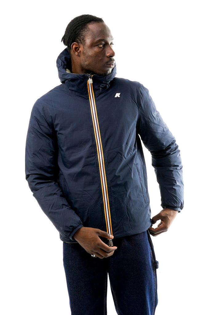Giubbino Uomo K-way  JACK ST THERMO DOUBLE K8127WW ANG JACK ST THERMO DOUBLE K8127WW ANG K-way 