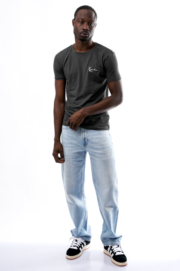 T-shirt Uomo Karl Kani SMALL SIGNATURE FITTED TEE BLACK SMALL SIGNATURE FITTED TEE BLACK Karl Kani 