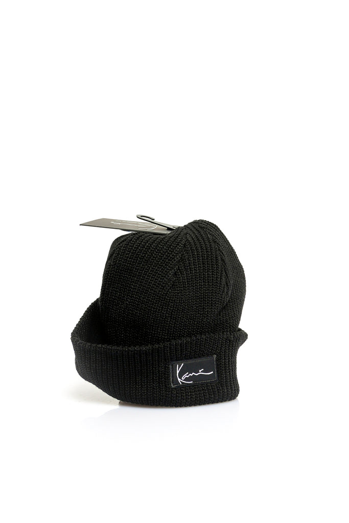 Karl Kani WOVEN SIGNATURE ESSENTIAL FISHERMANBLACK