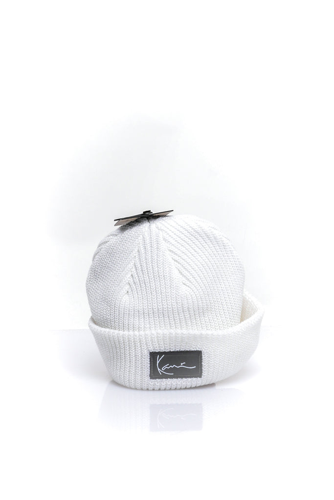 Karl Kani WOVEN SIGNATURE ESSENTIAL FISHERMANWHITE