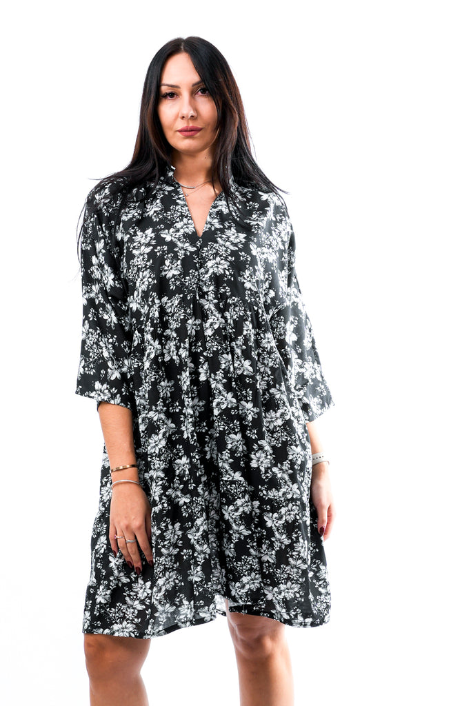 Abito Donna La Kore BRATISLAVA FIORE NERO BRATISLAVAFIORE NERO La Kore