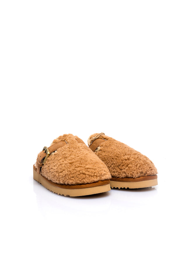 Mou CURLY SHEEPSKIN CLOG ESKIMOCOG