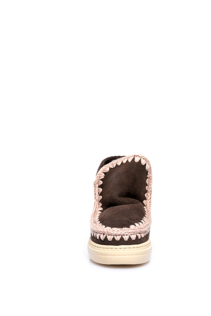 Stivali Donna Mou ESKIMO SNEAKER BOLD GLITTER LOGO MOCHA ESKIMO SNEAKER BOLD GLITTER LOGO MOCHA Mou 