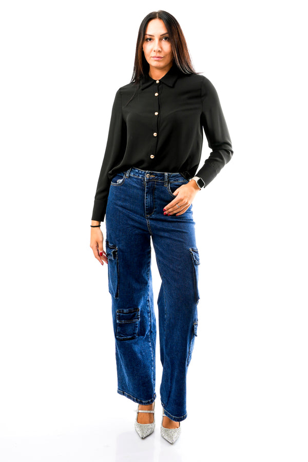 Camicia Donna No Secrets NS249 LIQUIRIZIA NS249 LIQUIRIZIA No Secrets 