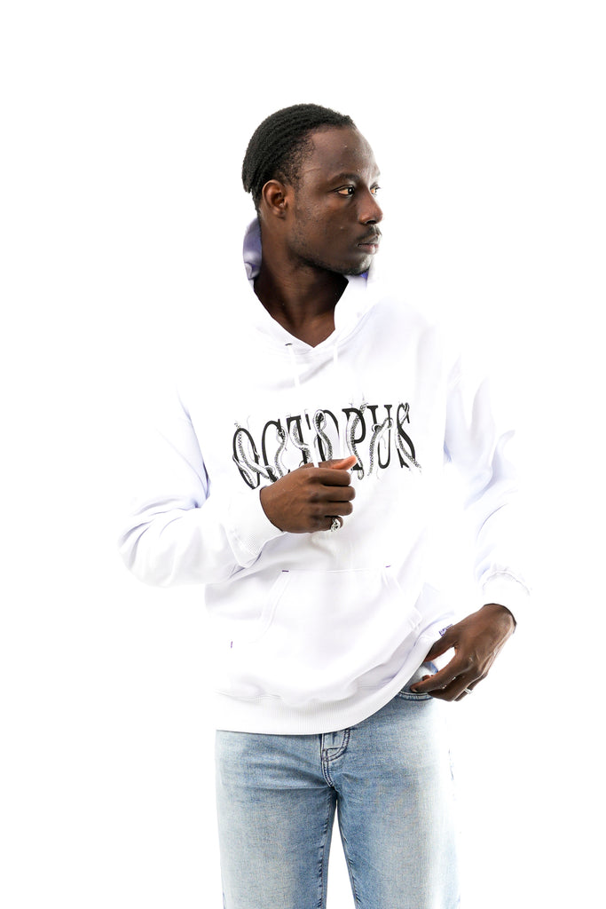 Felpa Uomo Octopus 24WOSH02 WHITE 24WOSH02WHITE Octopus