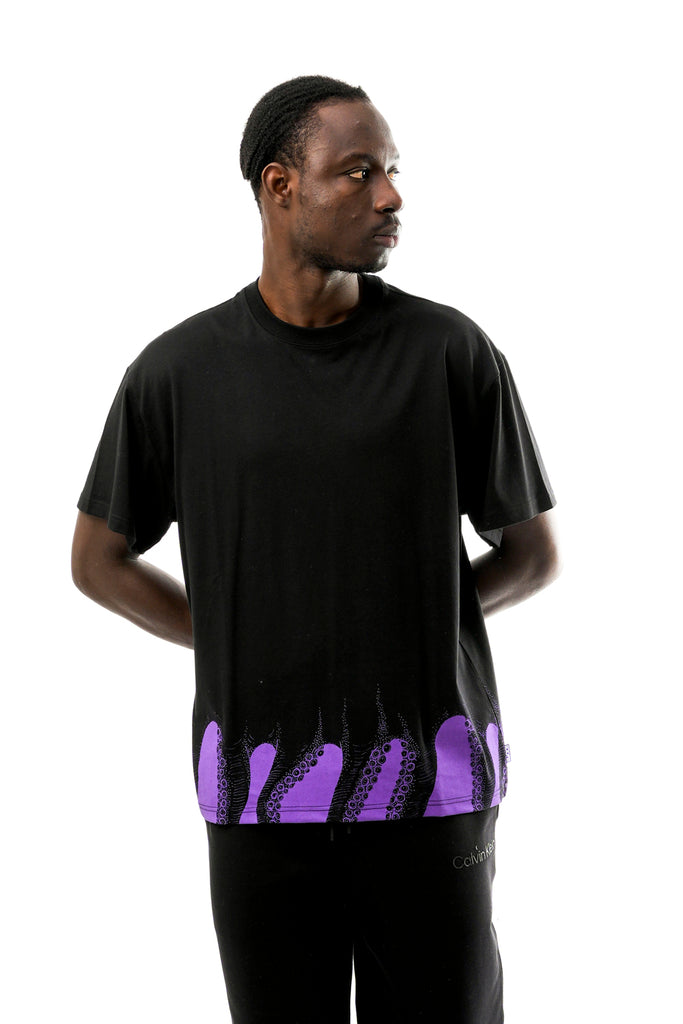 T-shirt Uomo Octopus 24WOTS26 BLACK 24WOTS26 BLACK Octopus 
