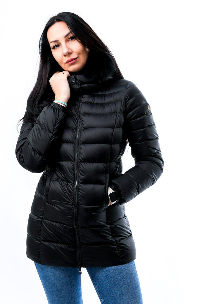 Giubbino Donna Refrigiwear LONG MEAD FUR RA0035 G06000 BLACK LONG MEAD FUR RA0035 G06000 BLACK Refrigiwear 